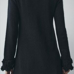 NWT Zara Floral Crochet Knit Cardigan - Large